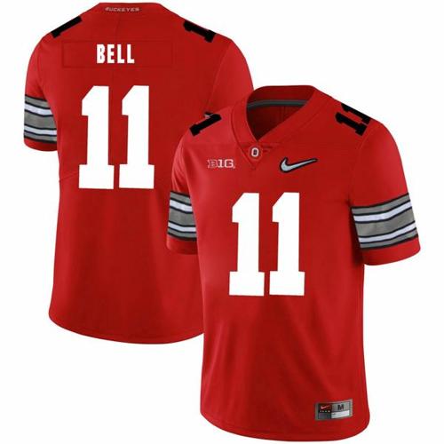 Youth Nike Ohio State Buckeyes #11 Vonn Bell Football Jersey Diamond Red