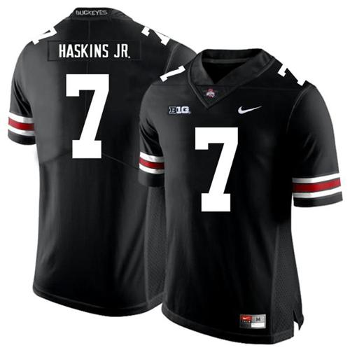 Youth Nike Ohio State Buckeyes #7 Dwayne Haskins Football Jersey Black