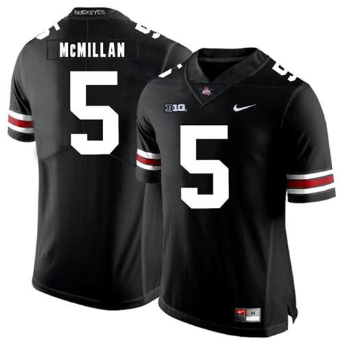 Youth Nike Ohio State Buckeyes #5 Raekwon McMillan Football Jersey Black