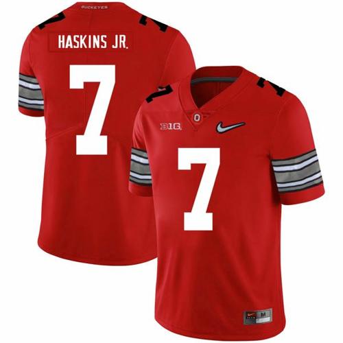 Youth Nike Ohio State Buckeyes #7 Dwayne Haskins Football Jersey Diamond Red