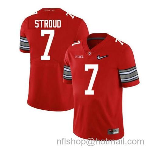 Youth Nike CJ Stroud Jersey Ohio State Buckeyes #7 Limited Red Alumni Football