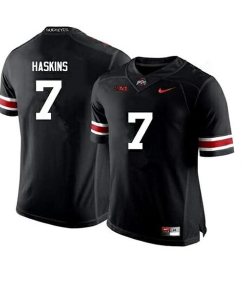 Youth Nike Ohio State Buckeyes #7 Dwayne Haskins NCAA College Football Jersey Black