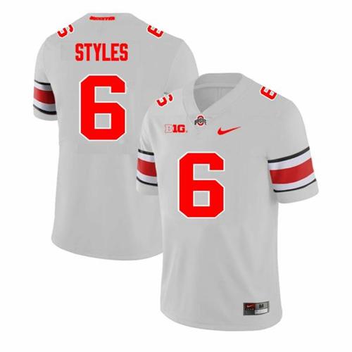 Youth Nike Ohio State Buckeyes Sonny Styles Jersey #6 College Football Game Gray