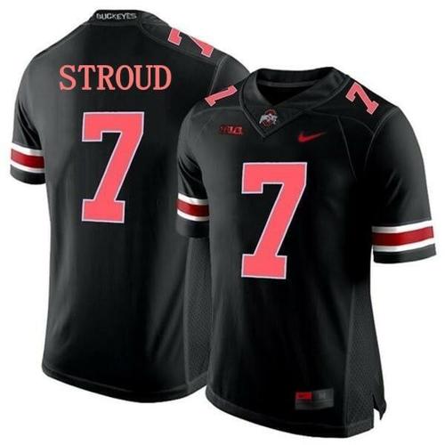 Youth Nike Ohio State Buckeyes #7 CJ Stroud Jersey NCAA College Football Black