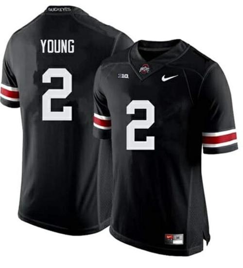 Youth Nike Ohio State Buckeyes #2 Chase Young NCAA College Football Jersey Black