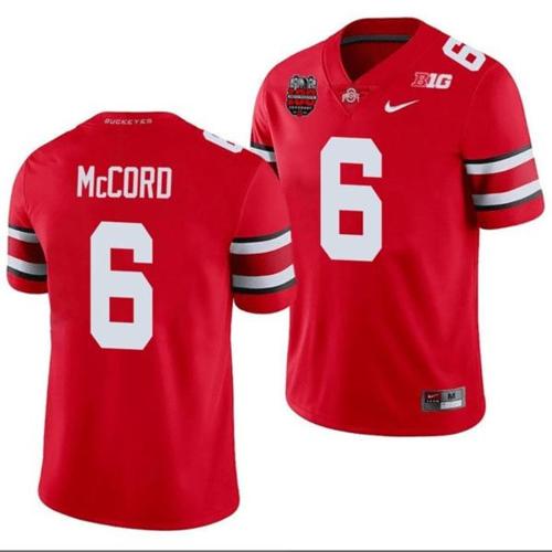 Youth Nike Kyle Mccord Jersey #6 Ohio State Buckeyes Ohio Stadium Patch College Football Scarlet