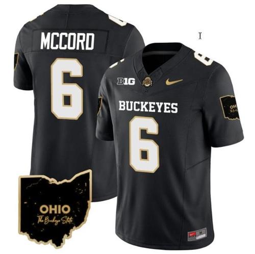 Youth Nike Kyle Mccord Jersey #6 Ohio State Buckeyes College Football Stitched Special Vapor Limited Black