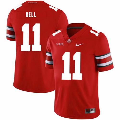 Youth Nike Ohio State Buckeyes #11 Vonn Bell Football Jersey Red