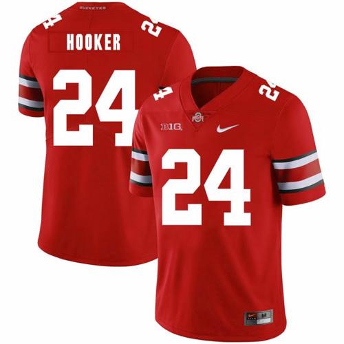 Youth Nike Ohio State Buckeyes #24 Malik Hooker Football Jersey Red