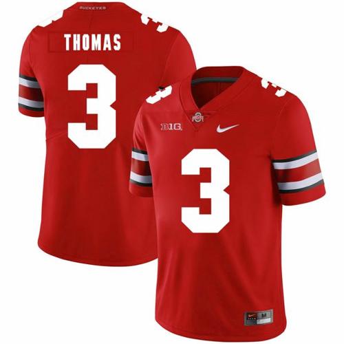 Youth Nike Ohio State Buckeyes #3 Michael Thomas Football Jersey Red