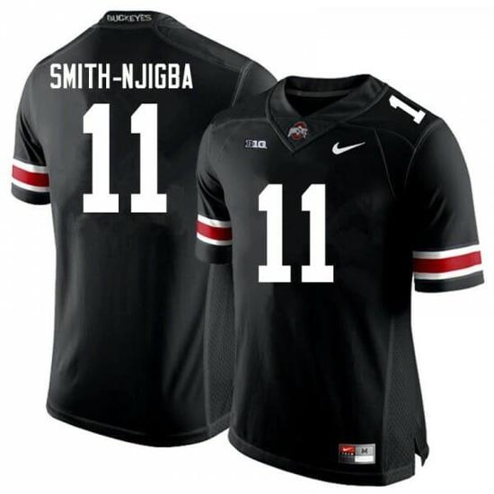 Women's Nike Ohio Smith Njigba Jersey #11 College Football Black