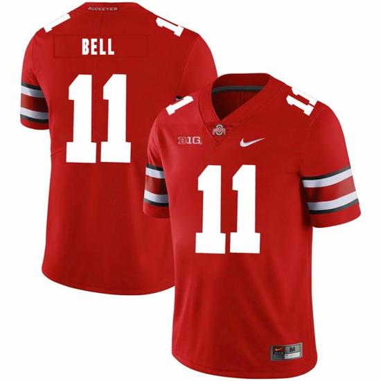 Women's Nike Ohio State Buckeyes #11 Vonn Bell Football Jersey Red