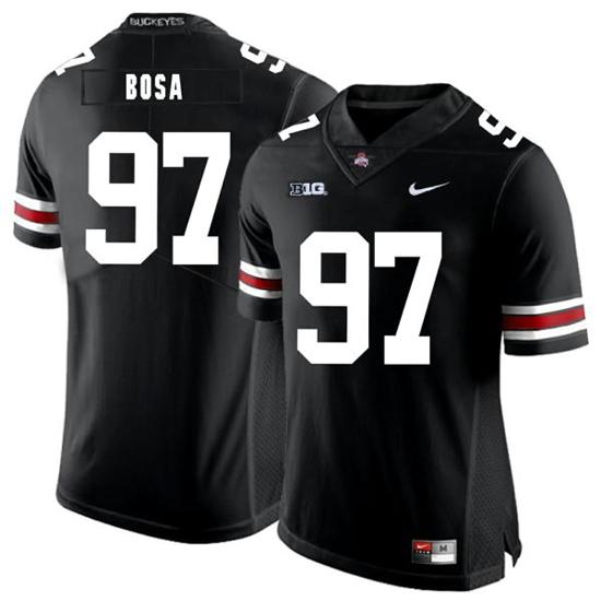 Women's Nike Ohio State Buckeyes #97 Joey Bosa Football Jersey Black