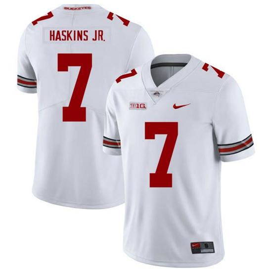 Women's Nike Ohio State Buckeyes #7 Dwayne Haskins Football Jersey White