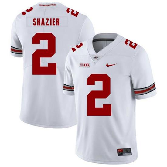 Women's Nike Ohio State Buckeyes #2 Ryan Shazier Football Jersey White