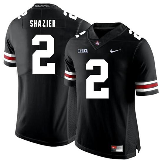 Women's Nike Ohio State Buckeyes #2 Ryan Shazier Football Jersey Black