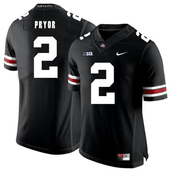 Women's Nike Ohio State Buckeyes #2 Terrelle Pryor Football Jersey Black