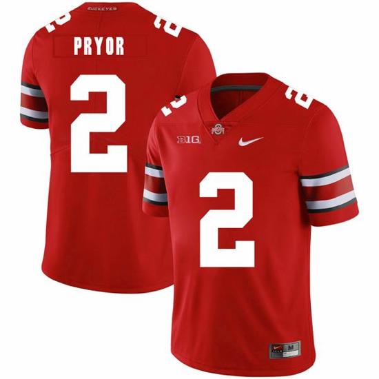 Women's Nike Ohio State Buckeyes #2 Terrelle Pryor Football Jersey Red