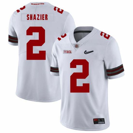 Women's Nike Ohio State Buckeyes #2 Ryan Shazier Football Jersey Diamond White