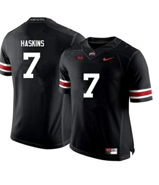 Women's Nike Ohio State Buckeyes #7 Dwayne Haskins NCAA College Football Jersey Black