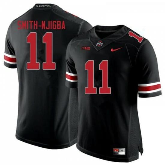 Women's Nike Ohio State Buckeyes #11 Jaxon Smith Njigba Jersey College Football Black