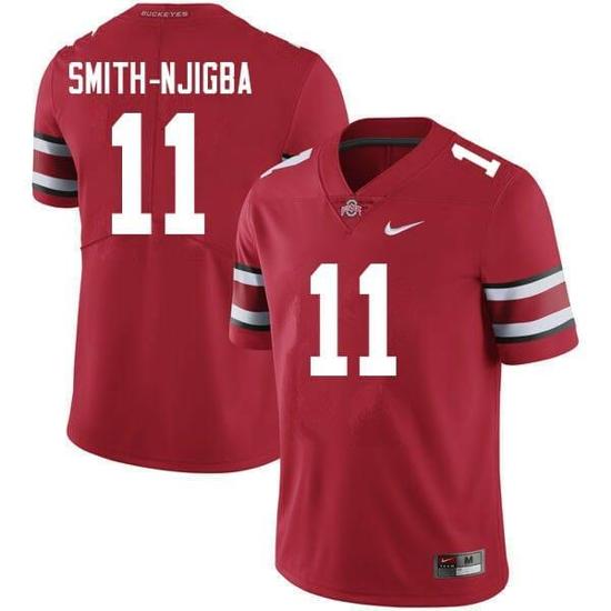 Women's Nike Ohio State Buckeyes #11 Smith Njigba Jersey College Football Scarlet