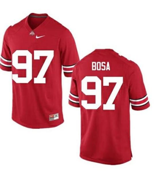 Women's Nike Ohio State Buckeyes #97 Joey Bosa Limited NCAA College Football Jersey Red