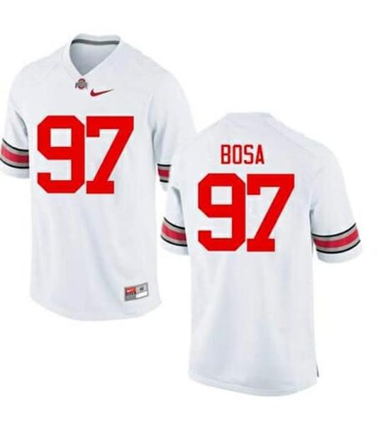 Women's Nike Ohio State Buckeyes #97 Joey Bosa Limited NCAA College Football Jersey White