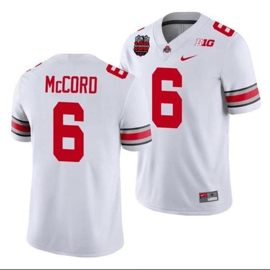 Women's Nike Kyle Mccord Jersey #6 Ohio State Buckeyes Ohio Stadium Patch College Football White