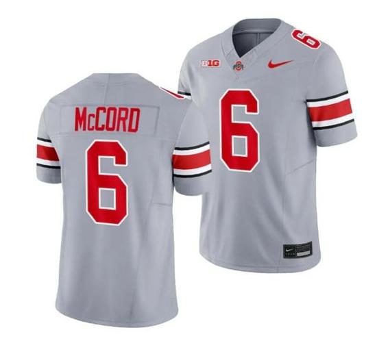 Women's Nike Kyle McCord Jersey Ohio State Buckeyes #6 2023 Alternate Gary Limited Football