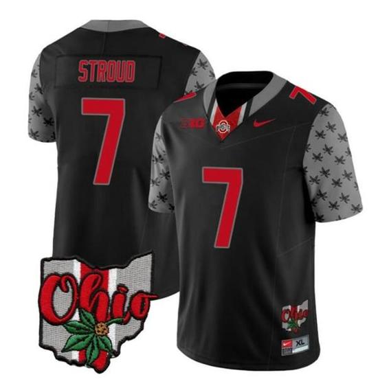 Women's Nike Ohio State Buckeyes CJ Stroud Jersey #7 College Football Stitched Alternate 2023 Black