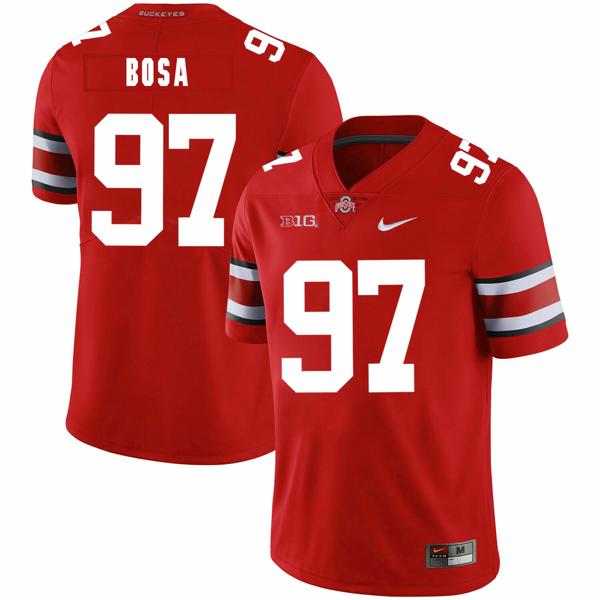 Nike Men's Ohio State Buckeyes #97 Joey Bosa Football Jersey Red