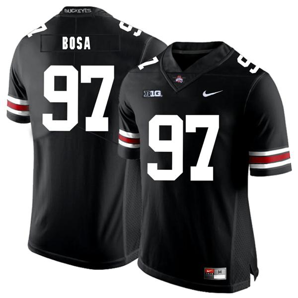 Nike Men's Ohio State Buckeyes #97 Joey Bosa Football Jersey Black