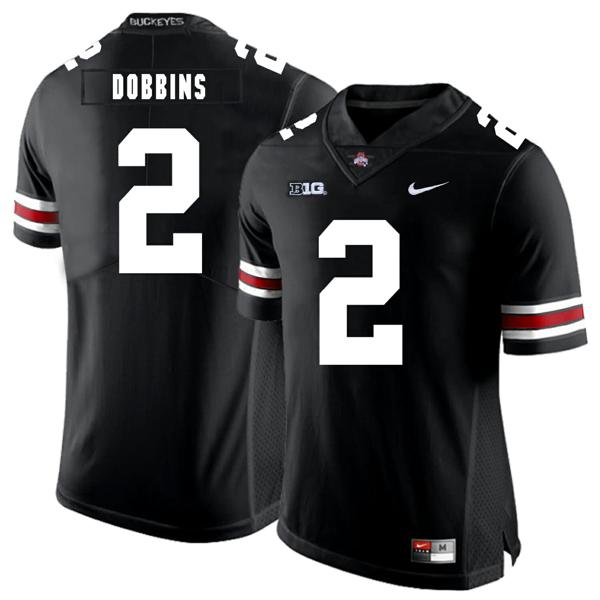 Nike Men's Ohio State Buckeyes #2 J.K Dobbins Football Jersey Black