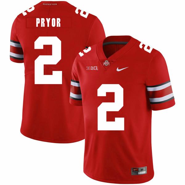 Nike Men's Ohio State Buckeyes #2 Terrelle Pryor Football Jersey Red