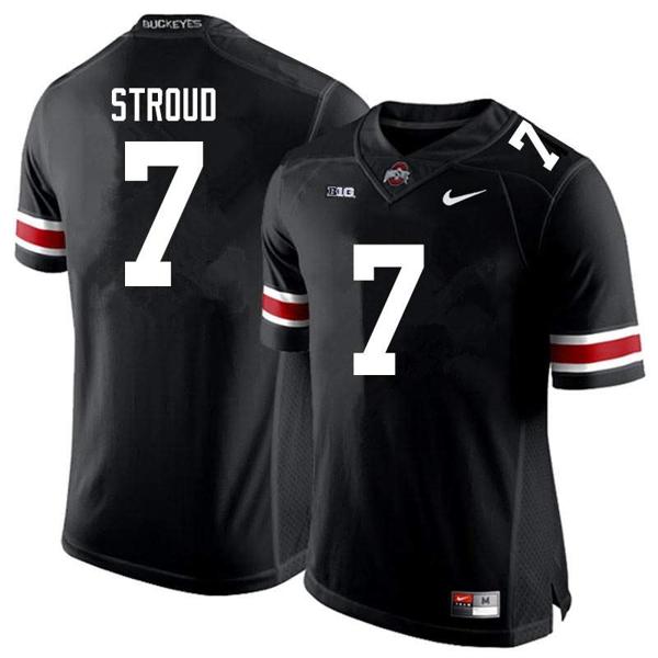 Nike Men's Ohio State Buckeyes #7 CJ Stroud Jersey Black NCAA College Football