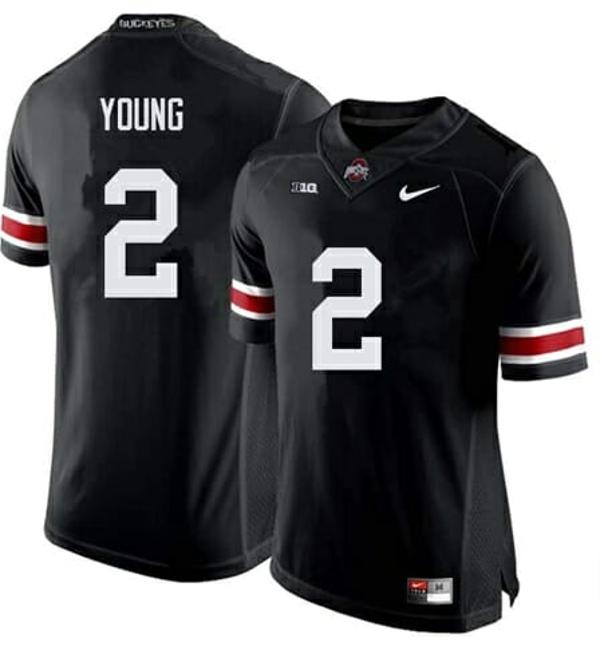 Nike Men's Ohio State Buckeyes #2 Chase Young NCAA College Football Jersey Black