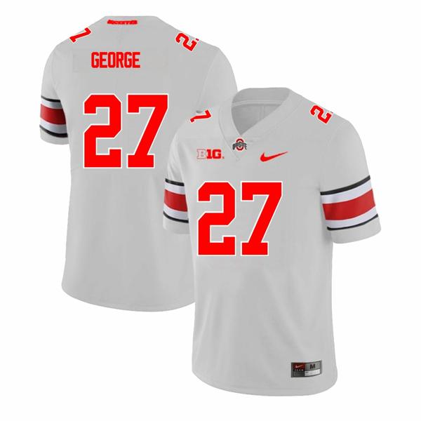 Nike Men's Ohio State Buckeyes Eddie George Jersey #27 College Football Game Gray