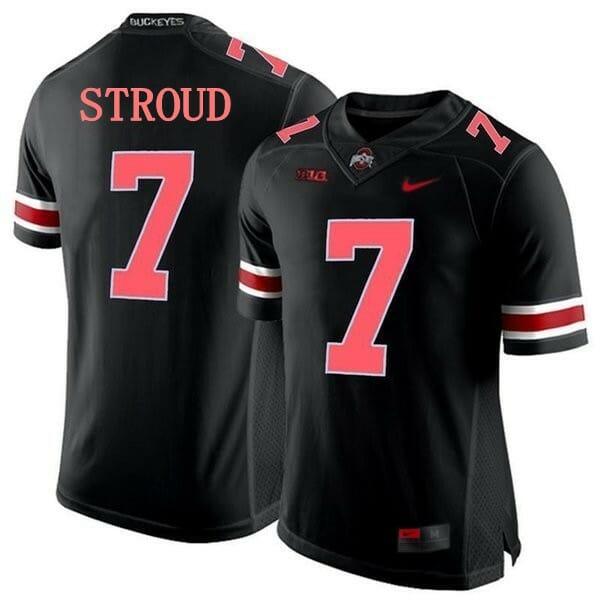 Nike Men's Ohio State Buckeyes #7 CJ Stroud Jersey NCAA College Football Black