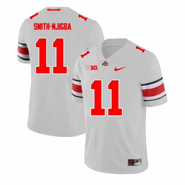 Nike Men's Ohio State Buckeyes Jaxon Smith Njigba Jersey #11 College Football Game Gray