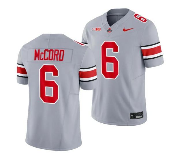 Nike Men's Kyle McCord Jersey Ohio State Buckeyes #6 2023 Alternate Gary Limited Football