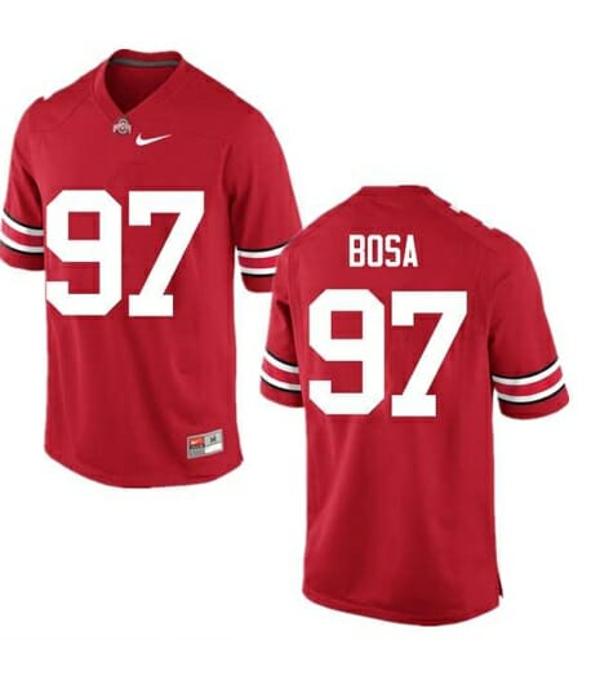 Nike Men's Ohio State Buckeyes #97 Joey Bosa Limited NCAA College Football Jersey Red