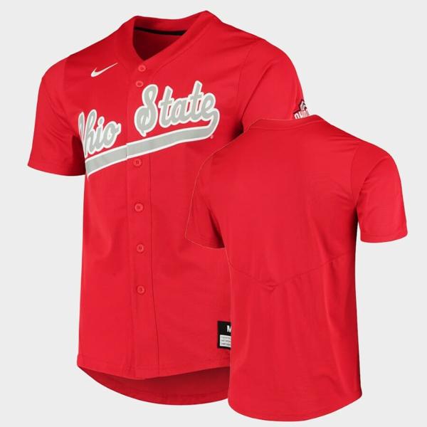 Nike Men's Ohio State Buckeyes Custom Name Number Red College Baseball Jersey