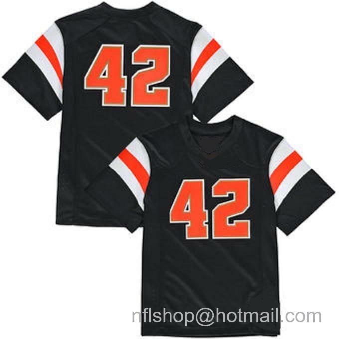 Men's Nike Custom Oregon State Beavers Football Jersey Name Number Black