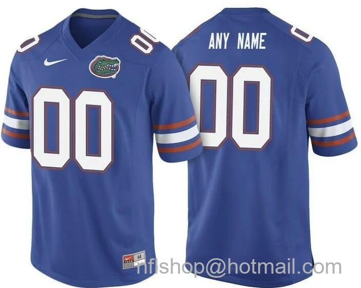 Men's Nike Florida Gators Custom Jersey College Football Royal