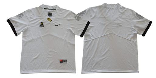 Men's Nike UCF Knights Blank NCAA College Football Jersey White