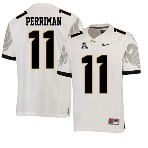 Men's Nike UCF Knights #11 Breshad Perriman NCAA College Football Jersey White