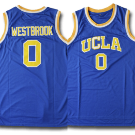 Men's Russell Westbrook #0 UCLA Bruins Basketball Jersey