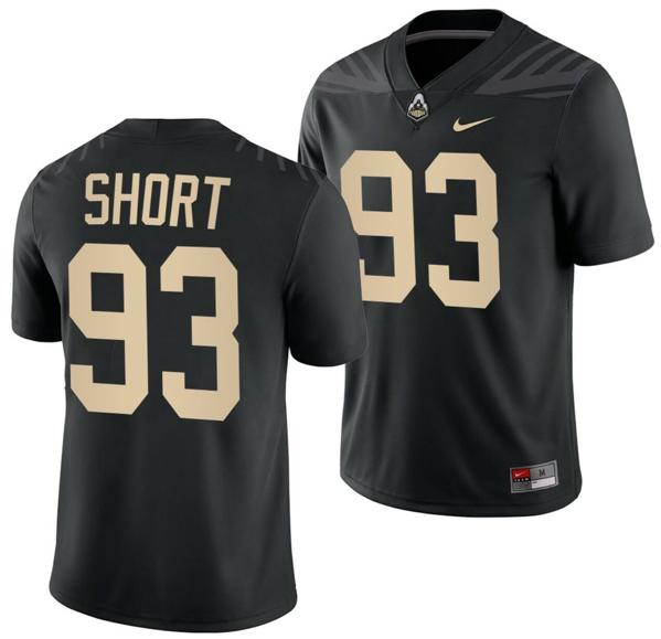 Men's Nike Purdue Boilermakers Kawann Short Jersey #93 College Football Black