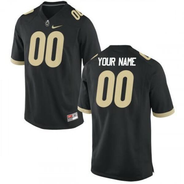 Men's Nike Purdue Boilermakers Custom Jersey Name Number NCAA Black